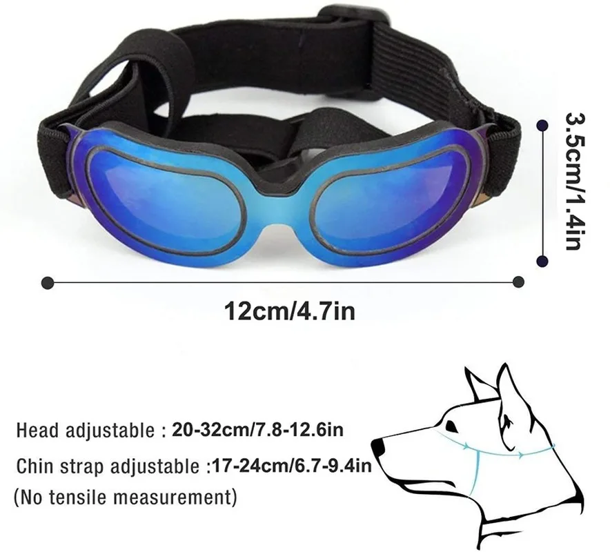 Модные солнцезащитные очки для маленьких собак ветрозащитные защитные домашних