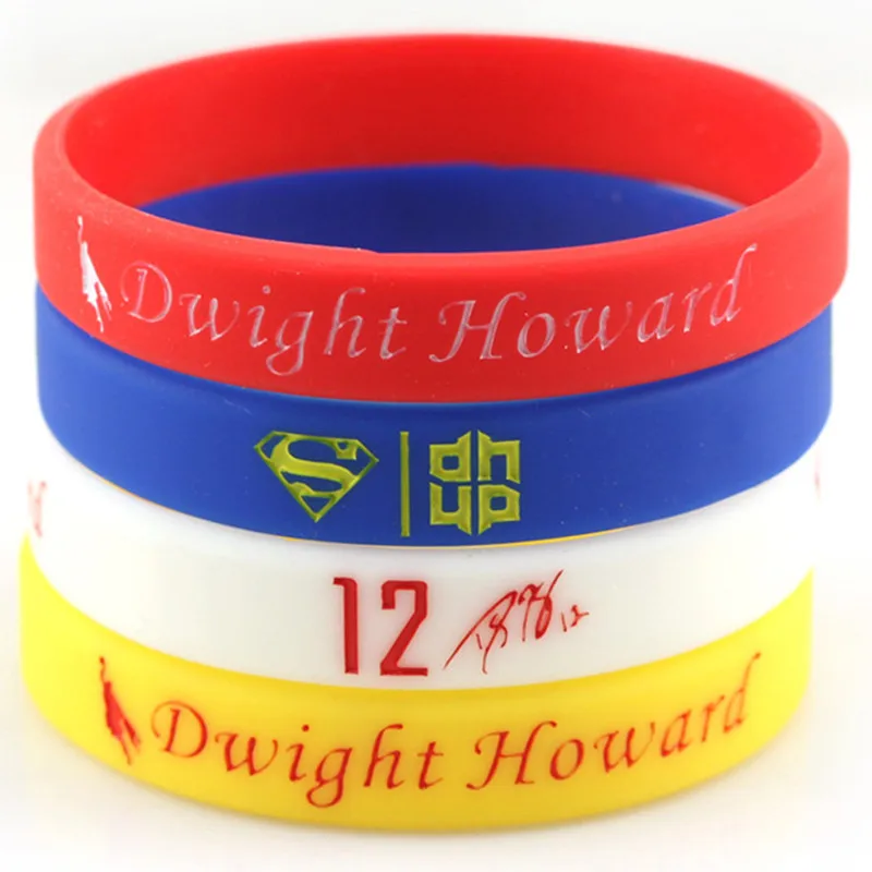 Дуайт Ховард Баскетбол Звезда Спорт силиконовый резиновый браслет наручный