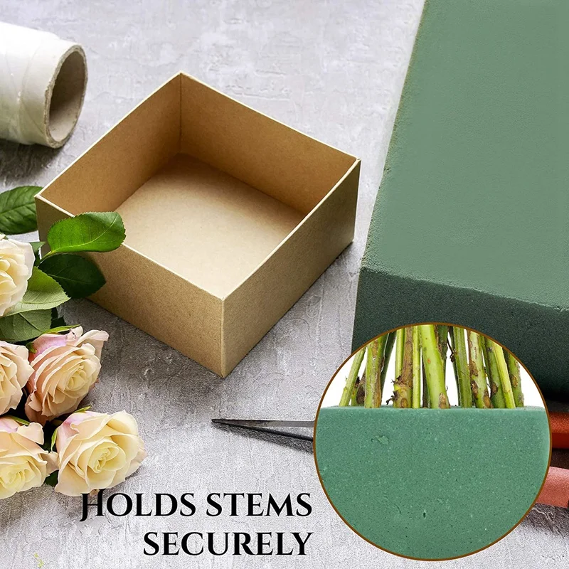 6 шт Цветочные пенопластовые кирпичи цветочная упаковка Организация цветы