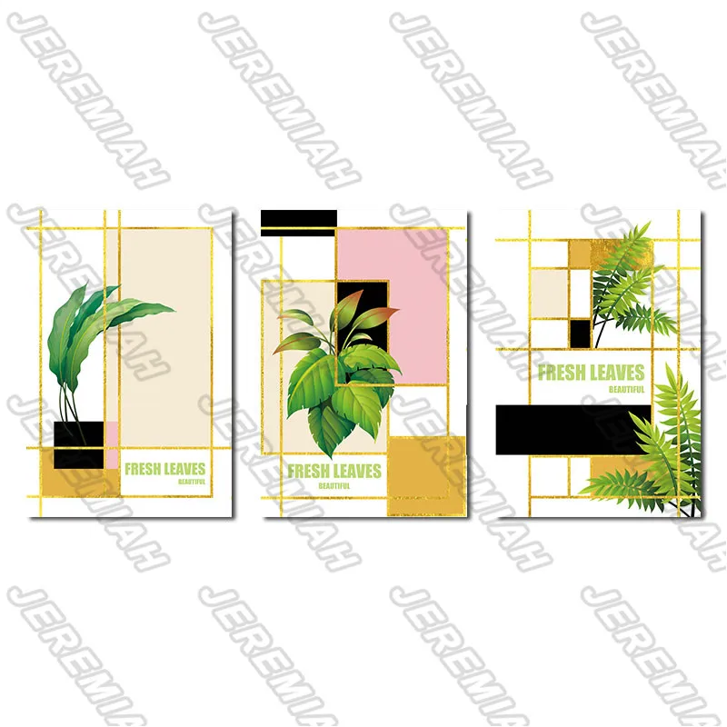 

Mimosa Potted Poster Nordic Style Wall Art Canvas Waterproof Ink Print Painting Modern Living Room Decoration