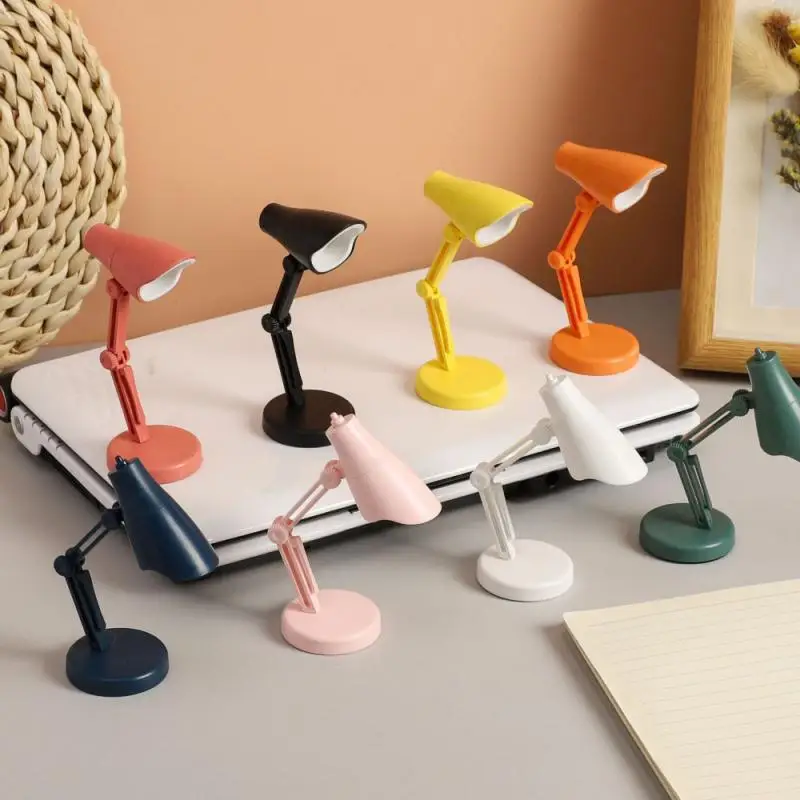 

LED Table Lamp Mini Foldable Night Reading Book Lamps For Home Room Computer Notebook Laptop Desk Night Lights Eye Protections