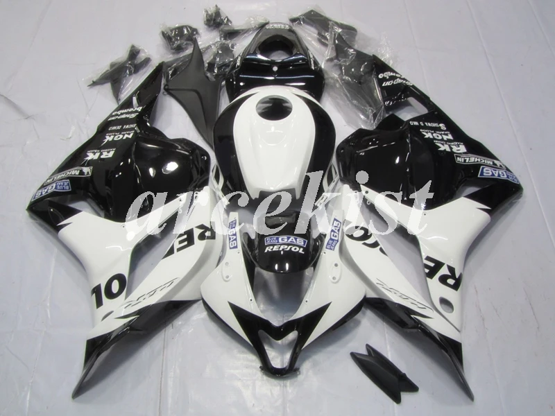 

4Gifts Injection Mold New ABS Full Fairings Fit For HONDA CBR600RR F5 2009 2010 2011 2012 09 10 11 12 body set black white