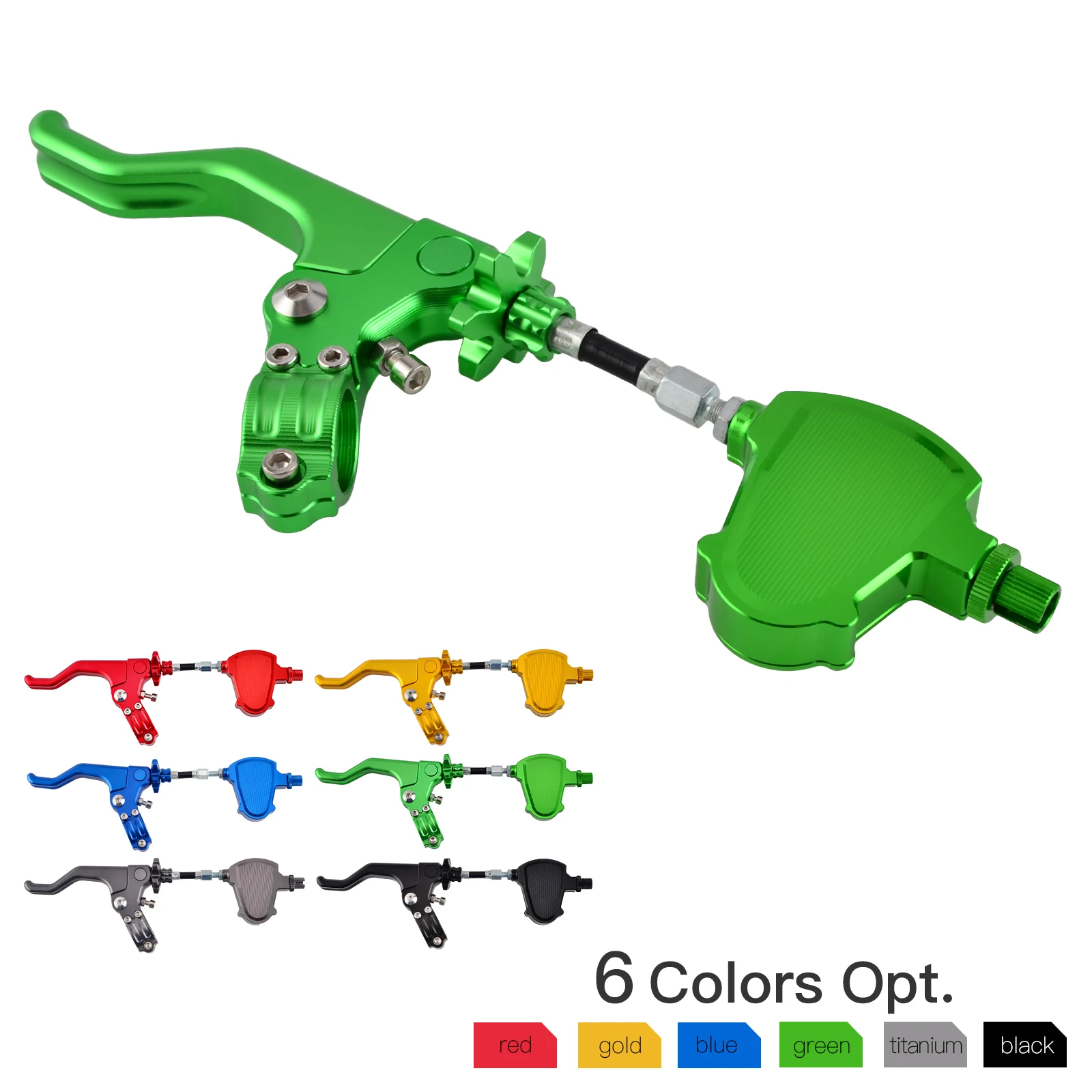 

Motorcycle Short Stunt Clutch Lever Easy Pull Cable System For Kawasaki KX125 KX250 KX250F KX450F KLX Z650 Z750 Z900 Z800 Z1000