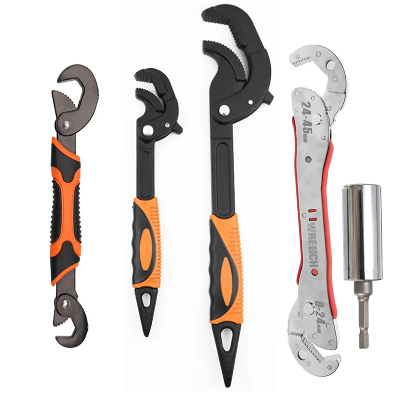 

Onnfang Universal keys Wrench Set Multi-Function Adjustable Portable Torque Ratchet Oil Filter Magic Universal Spanner Hand Tool