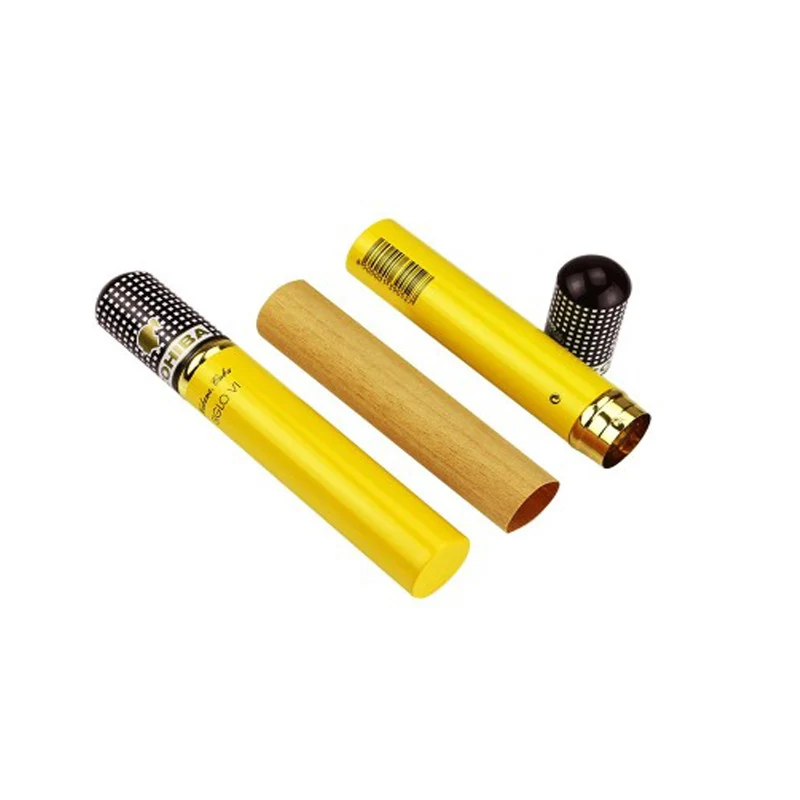 БЕСПЛАТНАЯ ДОСТАВКА COHIBA гаджет портативный Siglo VI Алюминиевый Дорожный Чехол для