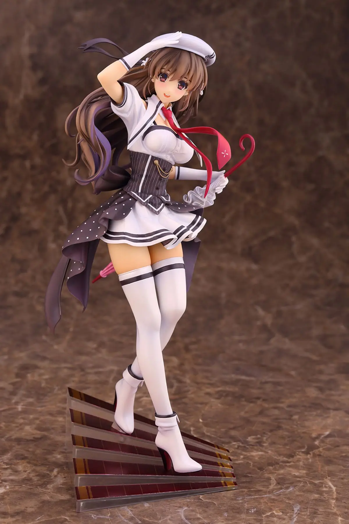 Japan Anime CHUNITHM Mishima Haruna Action Figure Toys 26cm PVC Model Collectible Doll Gift | Figures