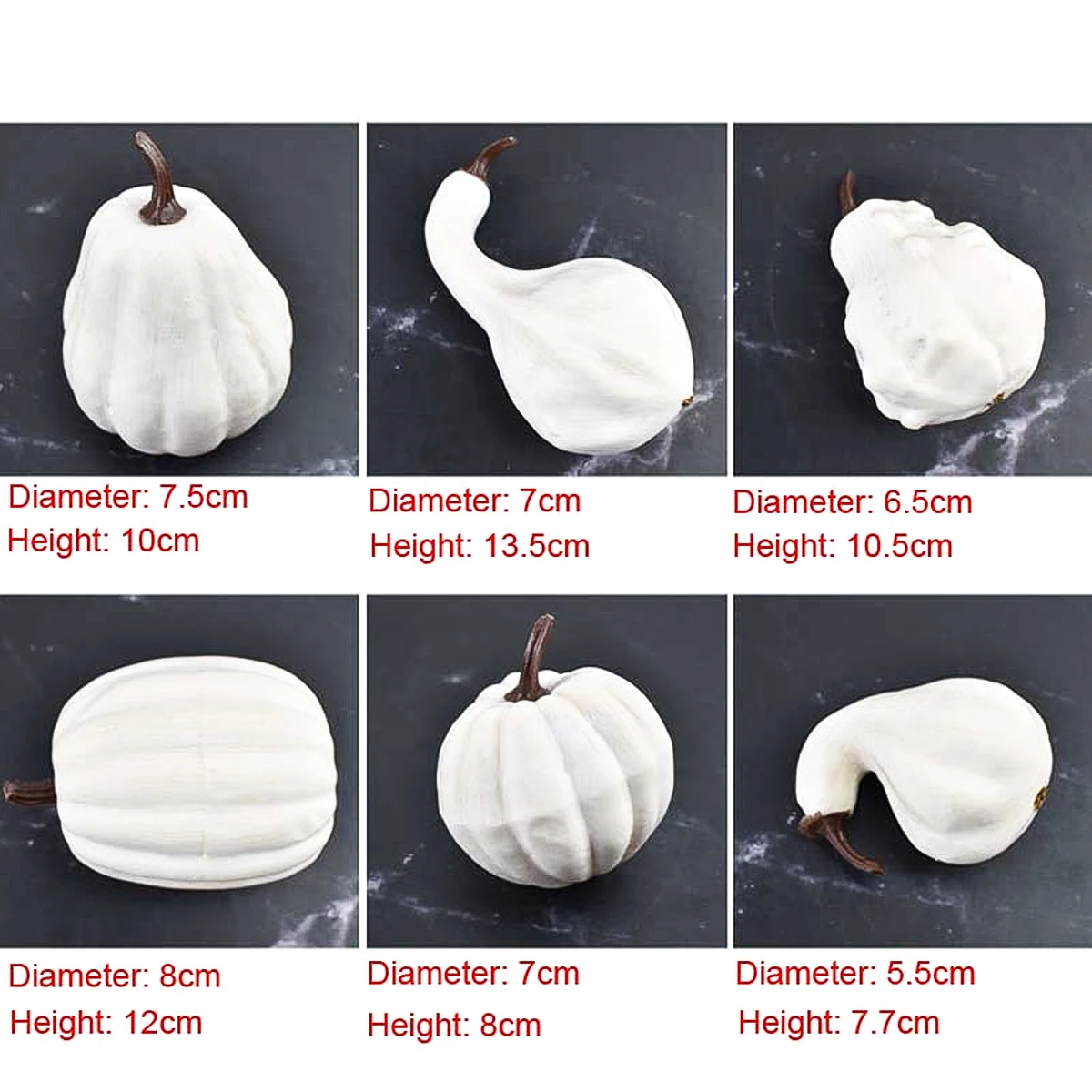 166 шт./компл. Хэллоуин тыквы украшения искусственный урожай реквизит осенний