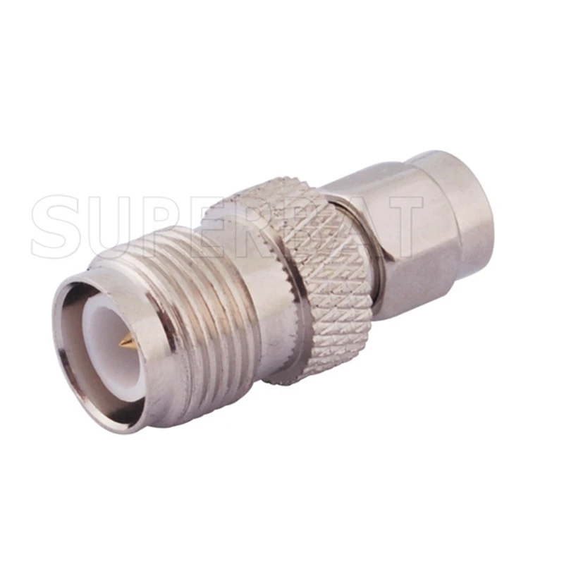 

Superbat 5pcs RP-SMA Male Jack to RP-TNC Female Plug Straight RF Coaxial Connector