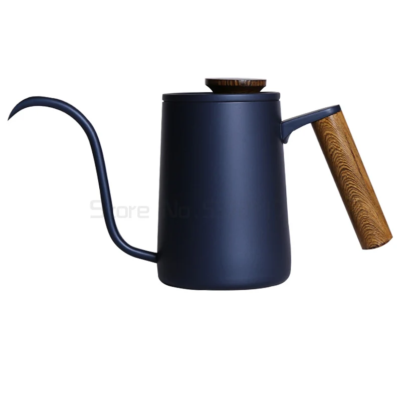 

350ML/600ML Hand Drip Over Kettle Coffee Tea Water Pot Non-stick Stainless Steel Gooseneck Spout Long Mouth