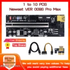 Райзер VER009 USB 3,0 PCI-E, Райзер VER 010S PLUS Express 1X 4x8x 16x, Райзер-адаптер pcie, карта SATA, от 15pin до 6pin