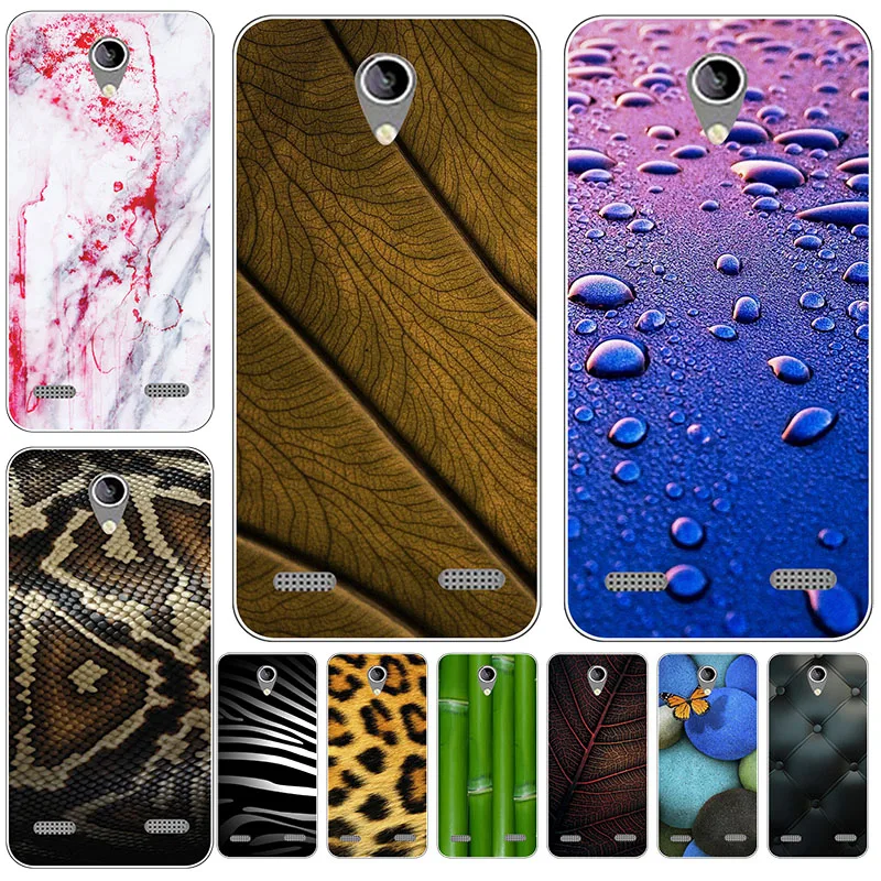 Fashion texture Phone Case For ZTE Blade A520 A 520 BA520 Housing Cover Flexible Bag Shell Coque a520 |