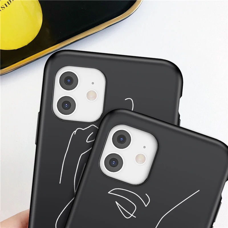 Чехол для телефона Ottwn с абстрактной скульптурой iPhone 12 11 ProMax X XS XR XsMax мягкая задняя