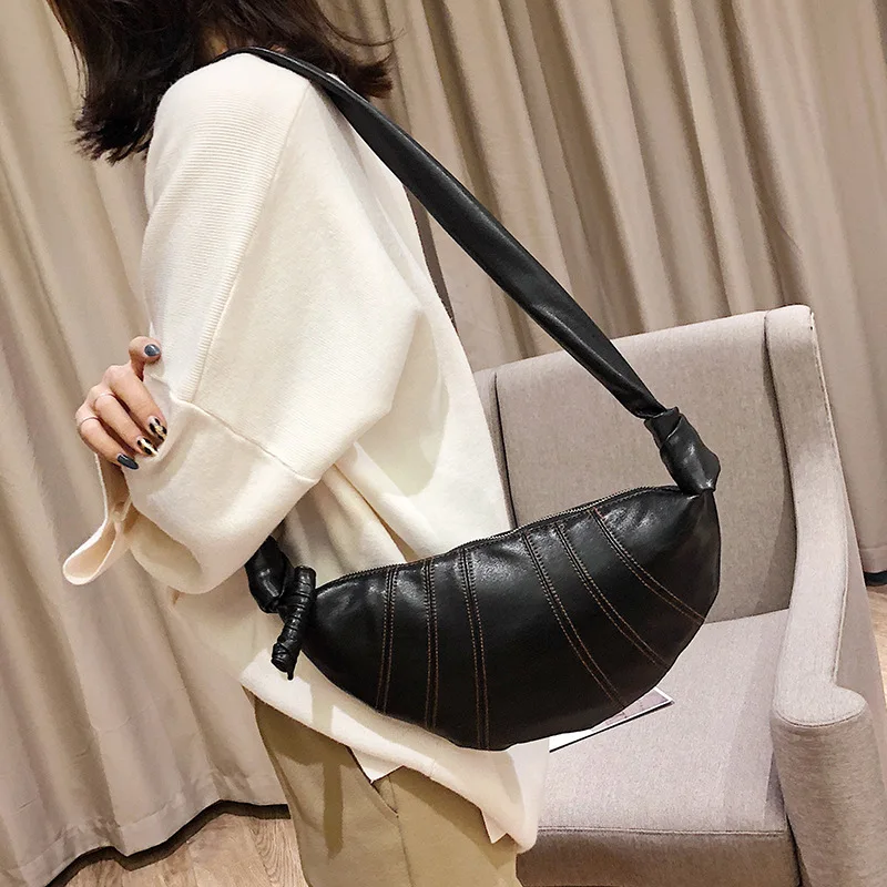 Модная трендовая мягкая кожаная поясная сумка женская повседневная через плечо