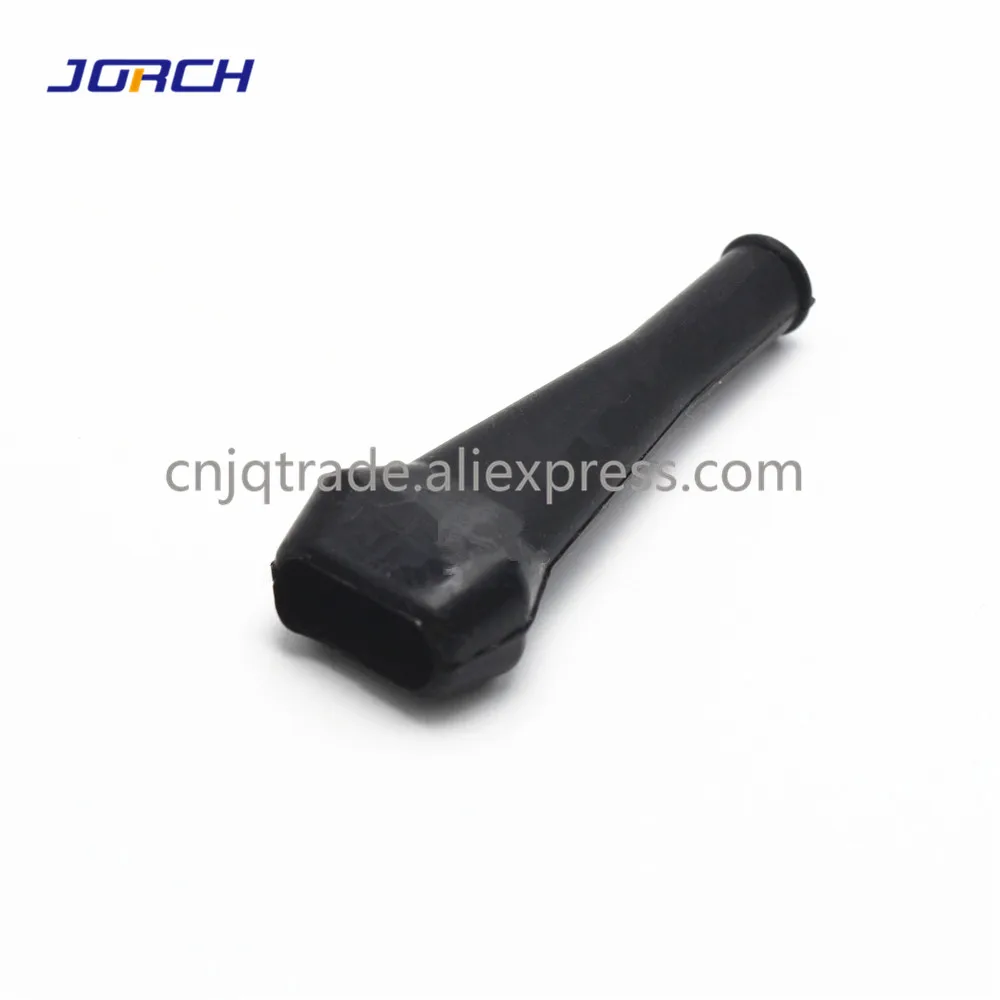 1pcs rubber boot 1 комплект 2 Pin AMP Tyco топливный инжектор разъем водонепроницаемый Junior power(мини таймер) разъем с резиновой загрузкой для автомобилей - Цвет: 1pcs rubber boot
