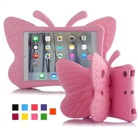 cute cartoon 3d butterfly case for apple ipad mini 1 2 3 4 5 eva light weight kid proof shockproof case for ipad 9 7 inch cover
