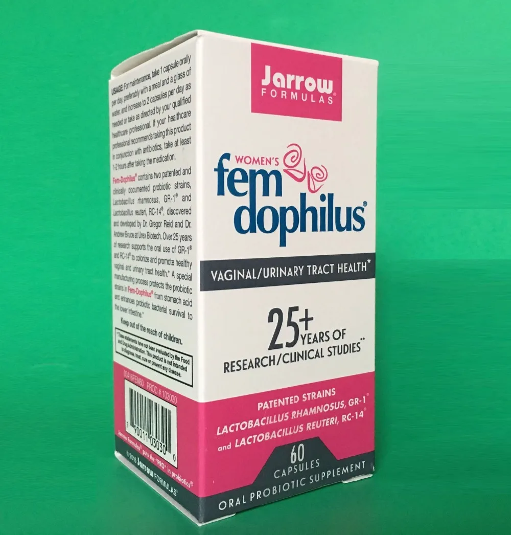 

Free Shipping Women's Fem Dophilus Vaginal/urinary Tract Health 60PCS