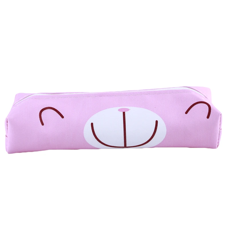 

2020 1 Pc Cute Cartoon Pu High-Capacity Zipper Cosmetic Bag Hot Sale Organizer Bag for Girls Travle Make Up Box