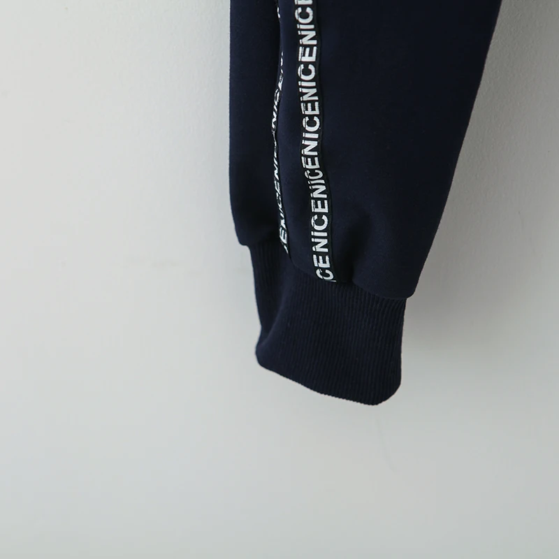 Одежда для девочек Однотонная футболка с длинными рукавами + штаны комплект