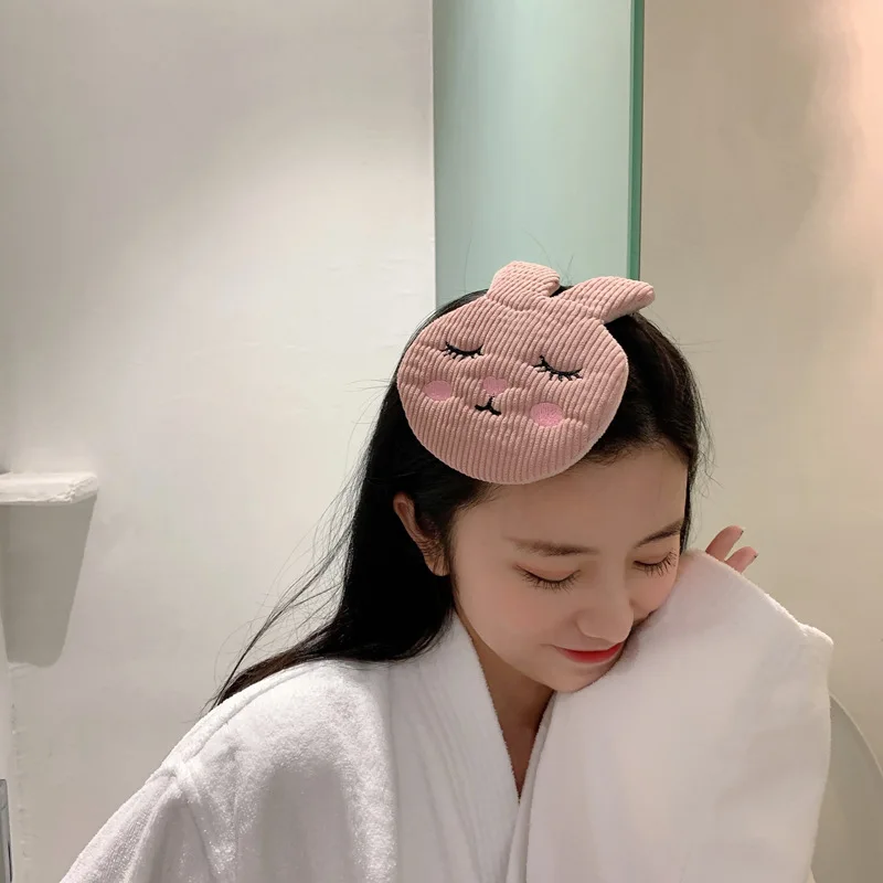 Милые Мультяшные зажимы для волос с большим Кроликом женские аксессуары модные