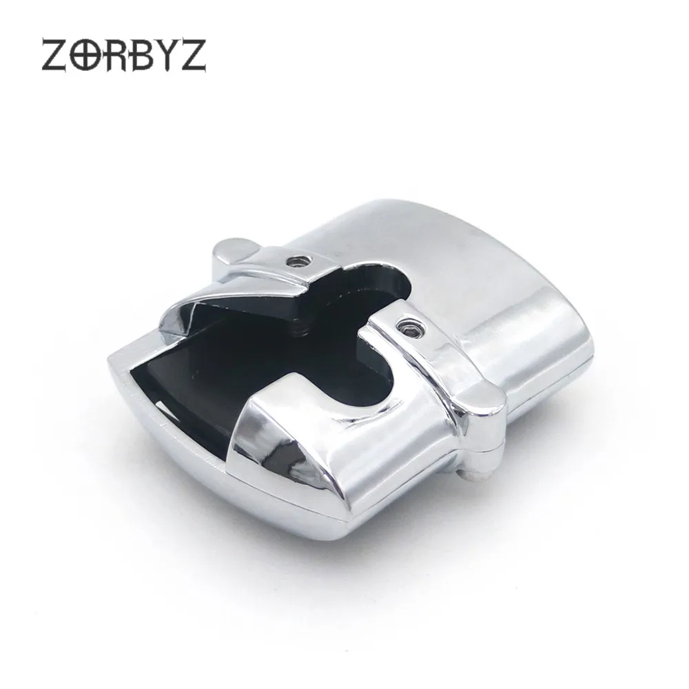 ZORBYZ мотоциклетная хромированная накладка на тормозные колодки задняя крышка для