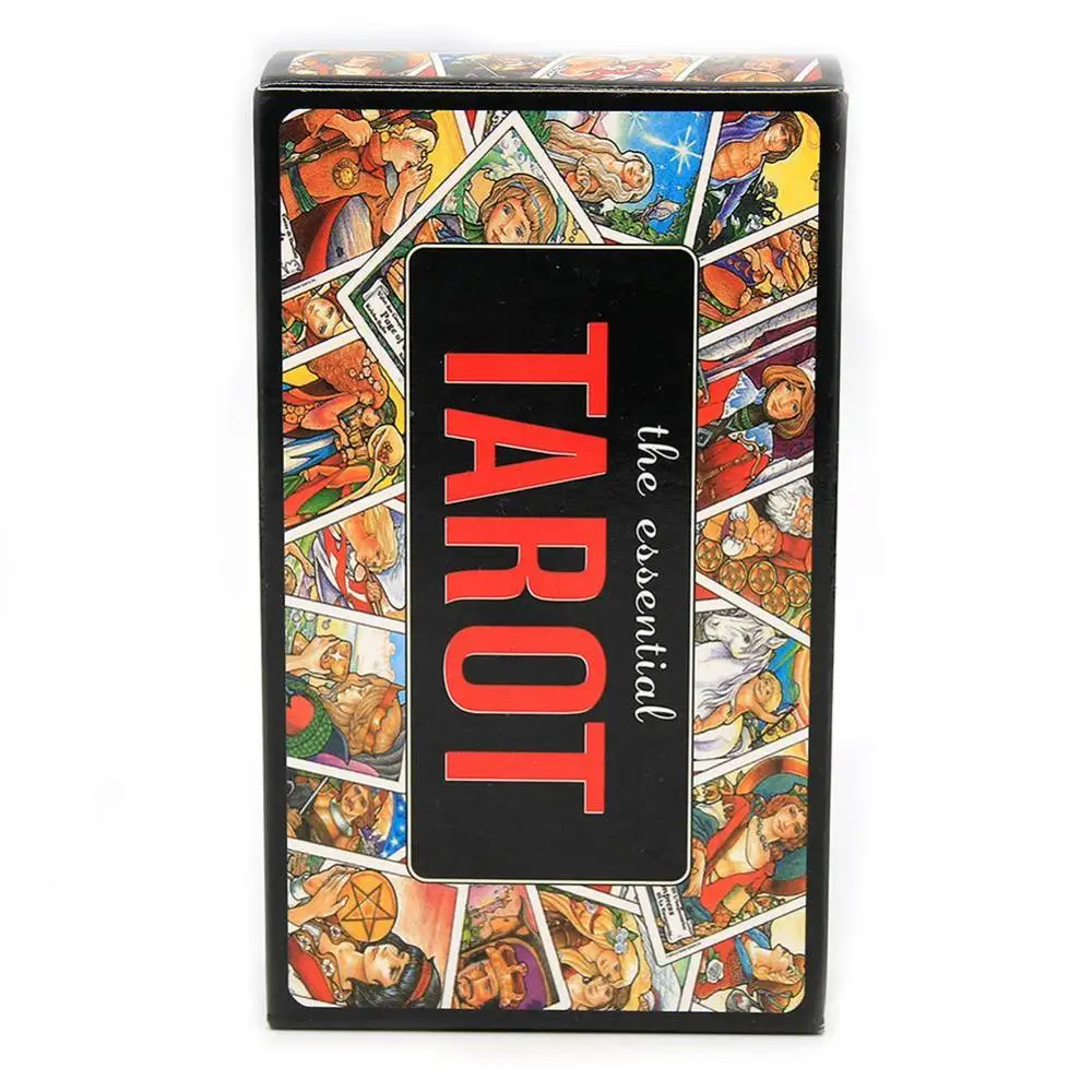 78pcs The Essential Tarot Deck Cards Game гадания Book and Card Set разблокировка секретов древнего и