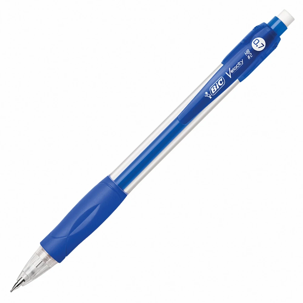 Карандаш механический BIC &quotVelocity" 0 7 мм корпус ассорти резиновый грип ластик