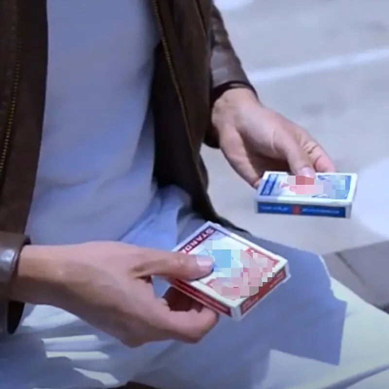 Волшебные трюки с тройной завиткой игральные карты покерные - Цена: 11.53