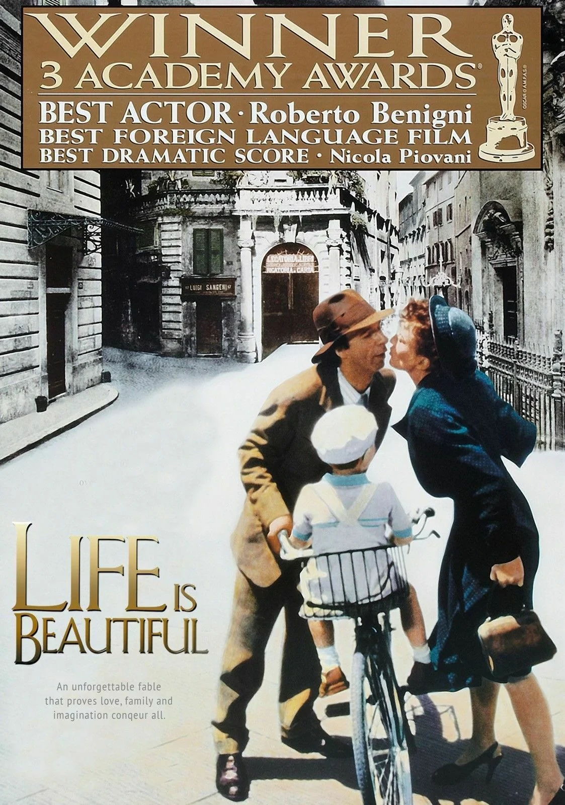 Плакат LIFE IS BEAUTIFUL Movie Art Шелковый декор для стен 24x36 дюймов|Рисование и каллиграфия|