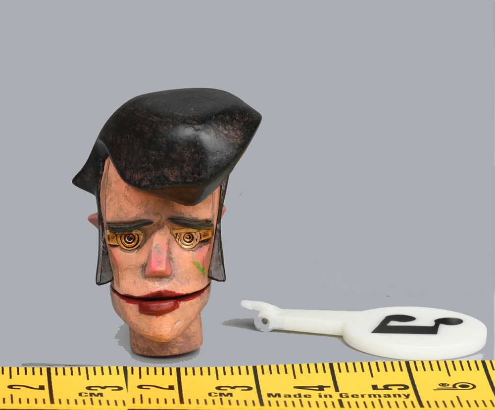 DAMTOYS 1/12th THE KING PELVIS PES023 Death Gas Station Series Cartoon Head Sculpture Fashion Sunglasses Model For Body Collect