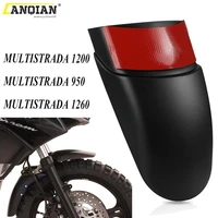 for ducati multistrada 950 1200 1260 motorcycle front fender refit plate mudguard tire wheel hugger mud forward splash guards