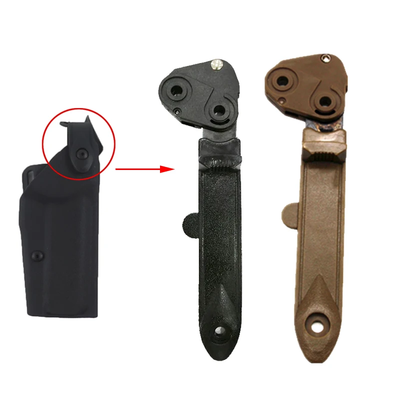Тактический Пистолет Кобура Пряжка IPSC Охотничьи Аксессуары для USP Glock Beretta M9 1911 P226 Открытый страйкбол кобура ремень правая рука