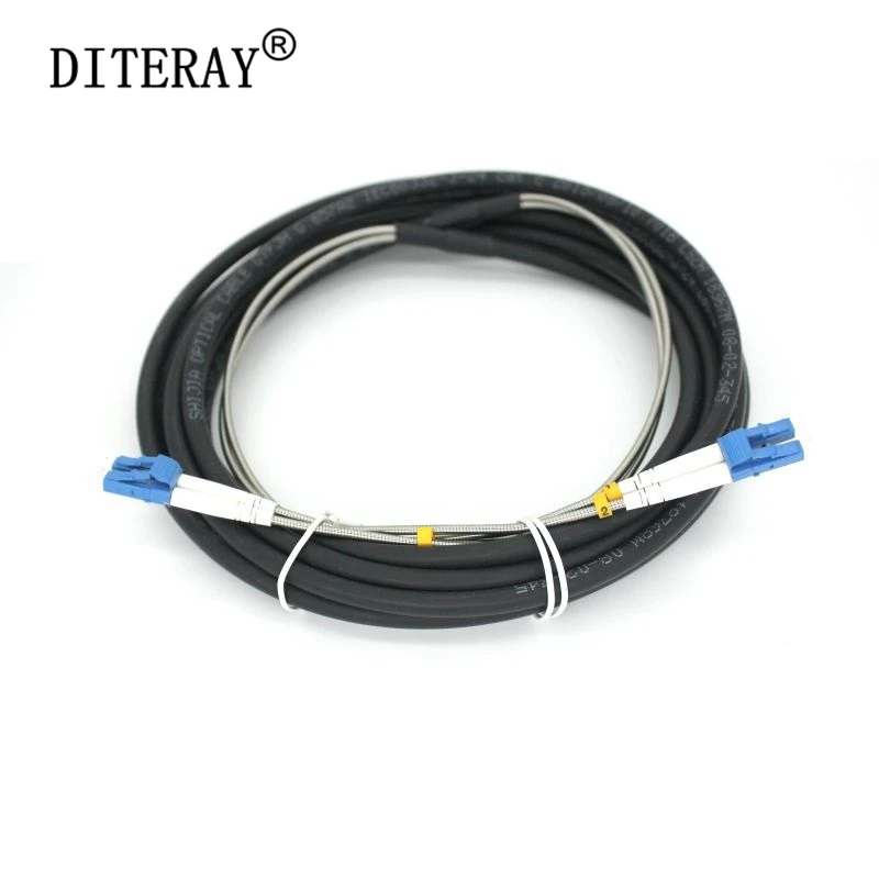 LC UPC Волоконно-оптический патч-корд 2 ядра оптический волоконный кабель Дуплекс