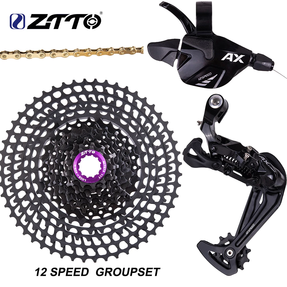 Сверхлегкая цепь переключателя передач ZTTO MTB 12 Скоростей s 52t 32T/34T/36T/38T В свободное