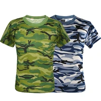 mens short sleeve t shirt camouflage short sleeved summer mens and womens physical training the labor insurance vest mens