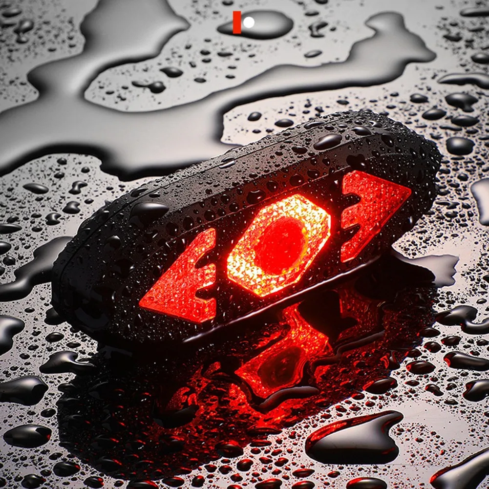

30 Lumens Turn Signal Light Bicycle Bike Rear Taillight Cycling LED USB