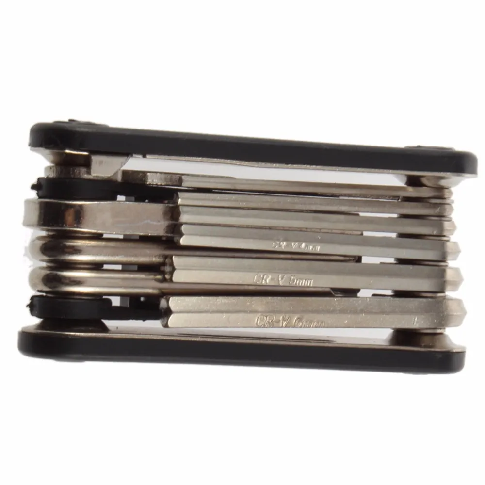 

16 in 1 Multi function Mountain Bike Bicycle Repair Wrench Screwdriver Nut Tire Repairing Tools Kit Sets Hex Spoke Allen key