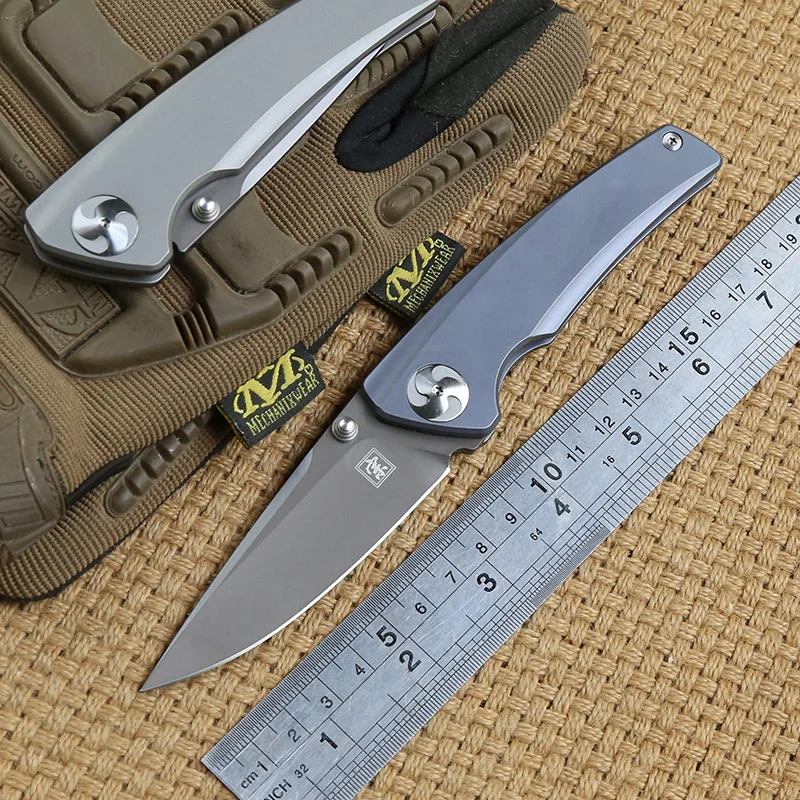 

Складной нож AIOROSU SANOVIK 14C28N, титановая рукоятка, ножи для кемпинга, охоты, выживания на природе, инструменты для повседневного использования