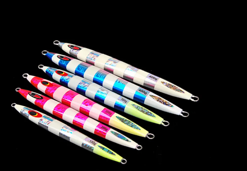 5 шт. рыболовная приманка Зебра 150/200/300/400 г|spoon bait|deep sea jiggingslow jig |