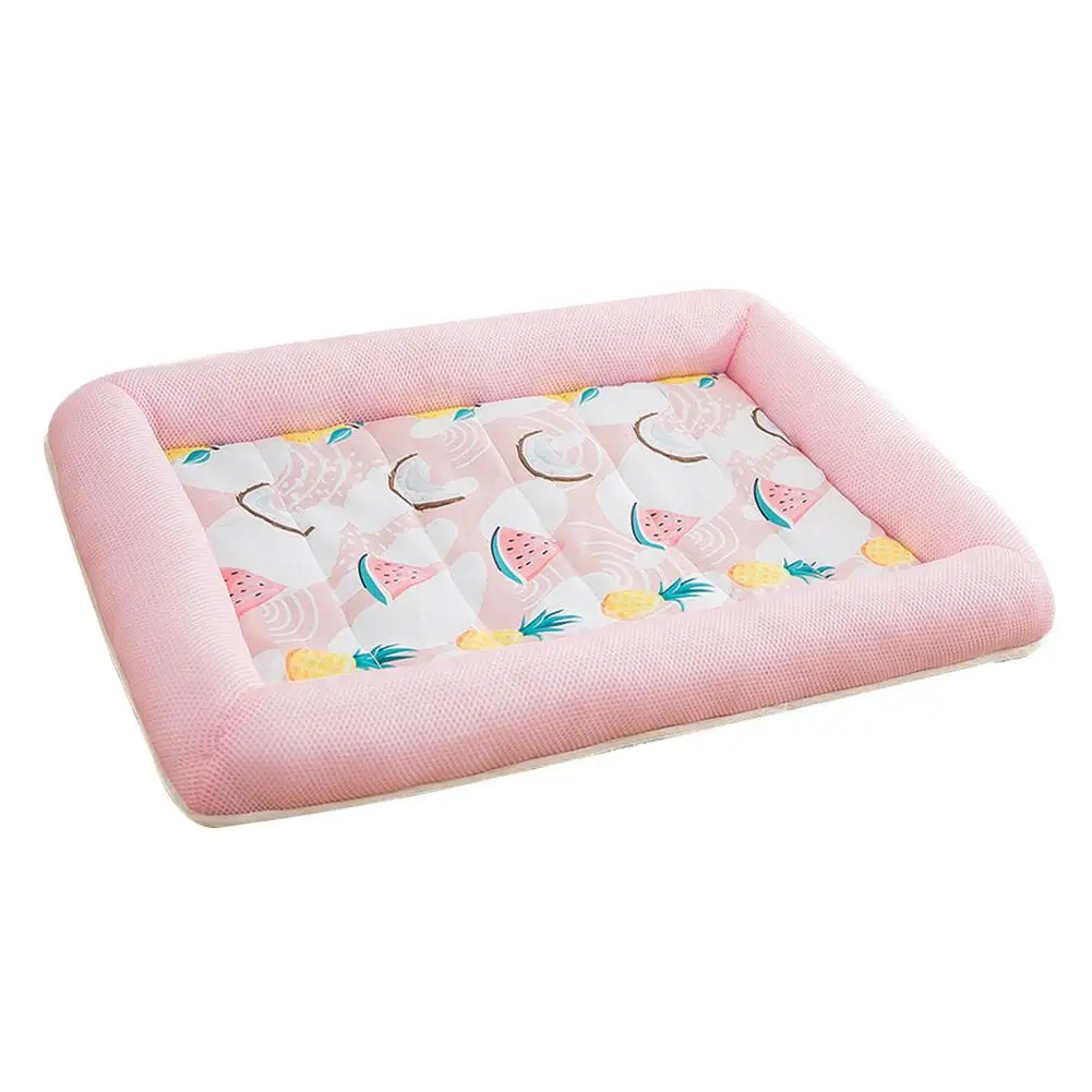 

Dog Cooling cushion Summer Anti-Slip Pet Doghouse cat dog Ice Mat Nest Pet Supplies cartoon print 45X33cm Dog Ice Soft Mat