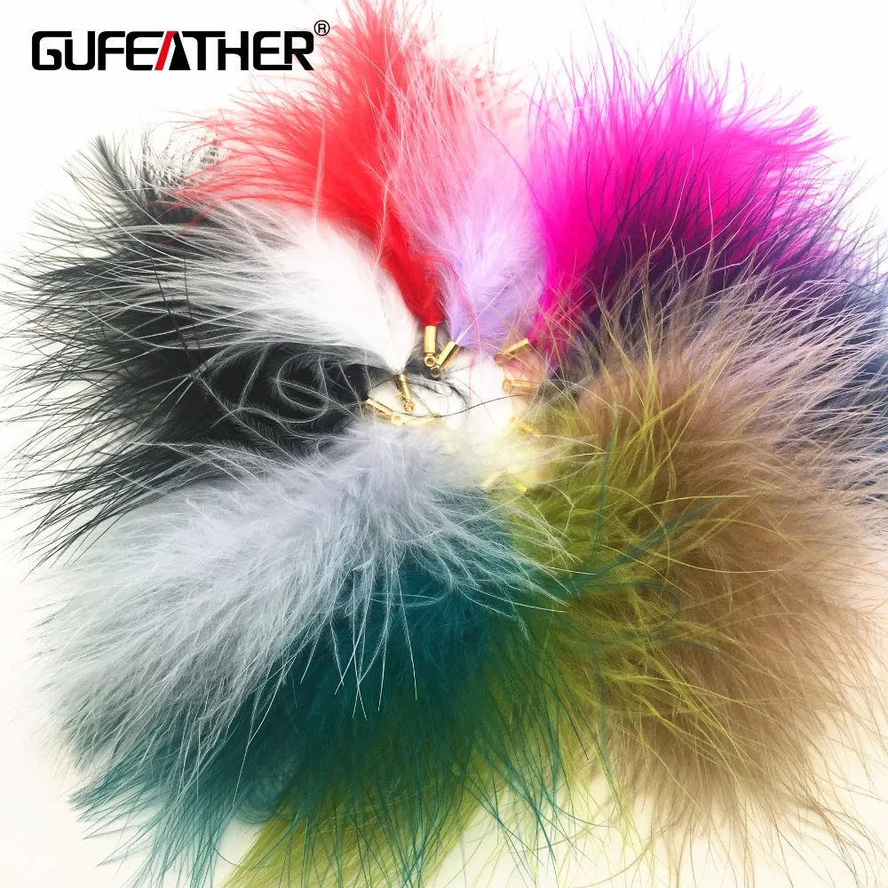 GUFEATHER L75/страусиное перо/Аксессуары для ювелирных изделий/фурнитура самодельных