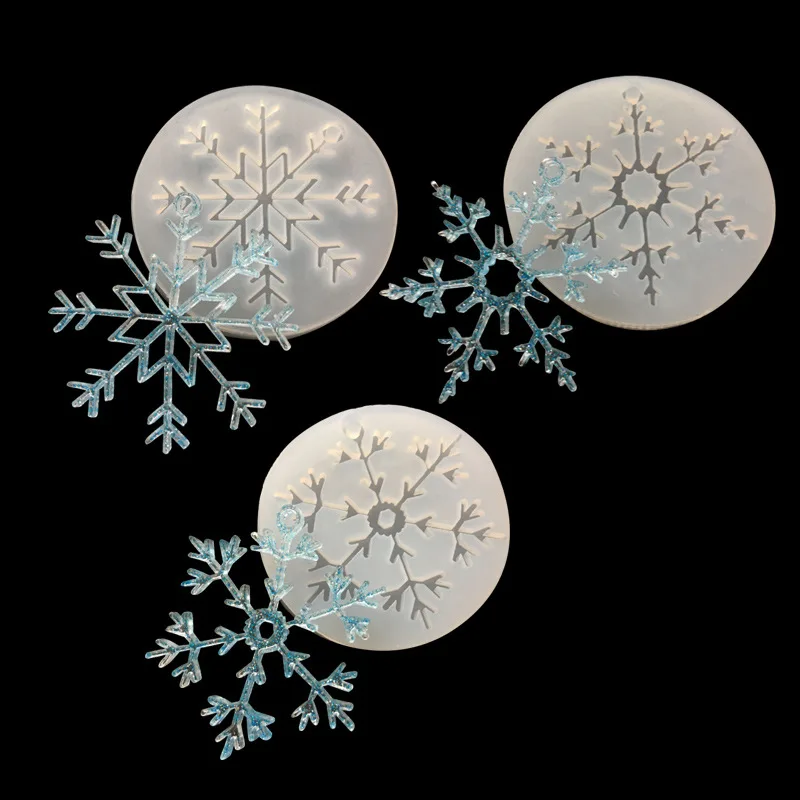 Ювелирные изделия из эпоксидной смолы в форме снежинки|Инструменты и