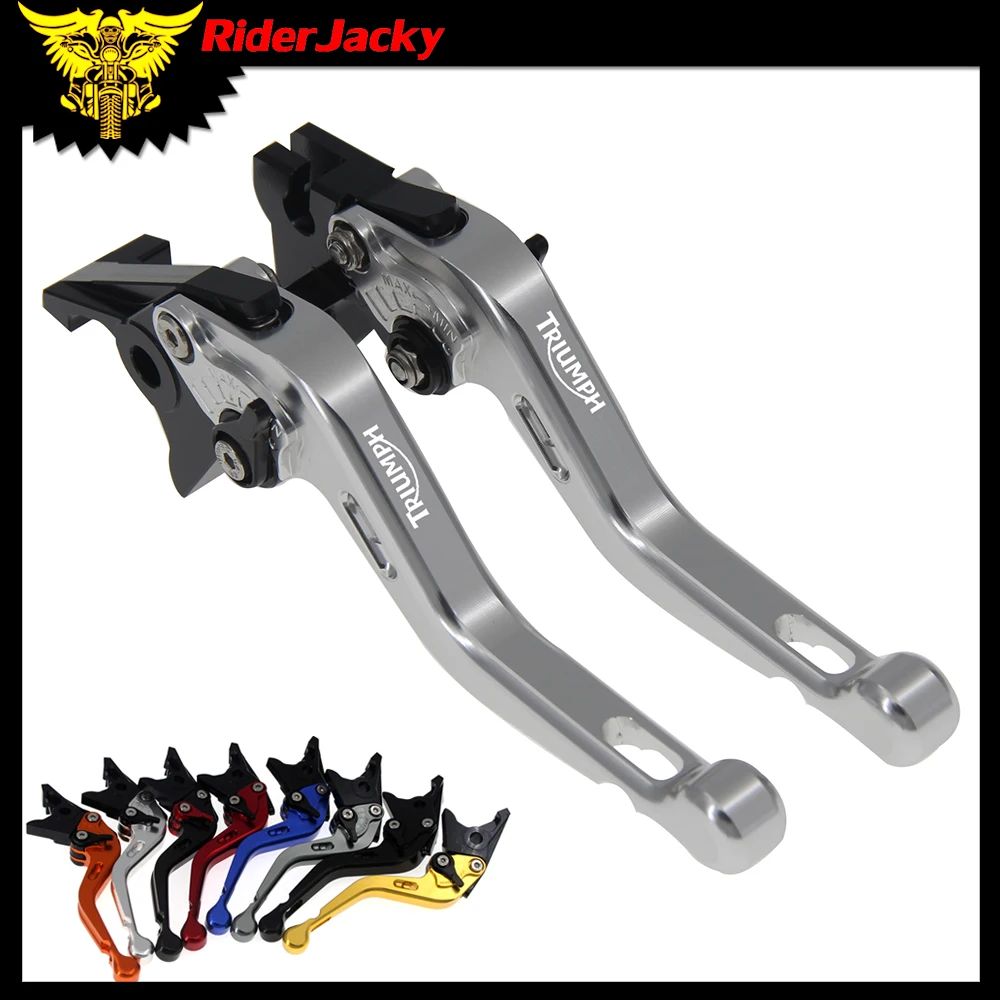 

2 Finger Short Motorcycle Brake Clutch Levers For Triumph 765 Street Triple R (NOT RS version) 2017-2018 17 18