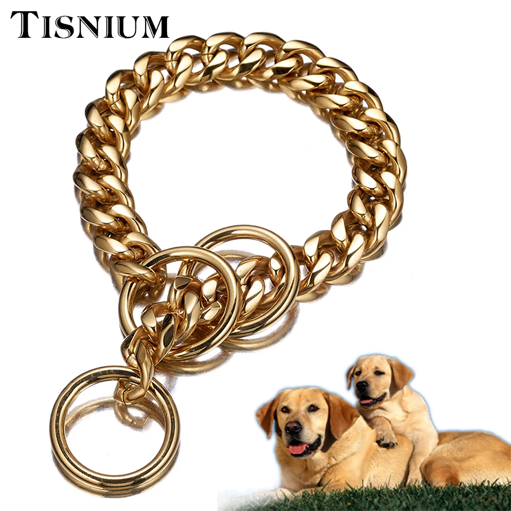 Ошейник-чокер из нержавеющей стали 15 мм