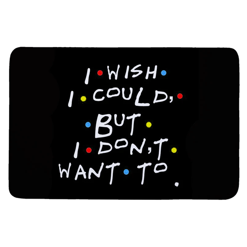 Классический друзья ТВ показать забавные цитаты коврик с рисунком маленьких