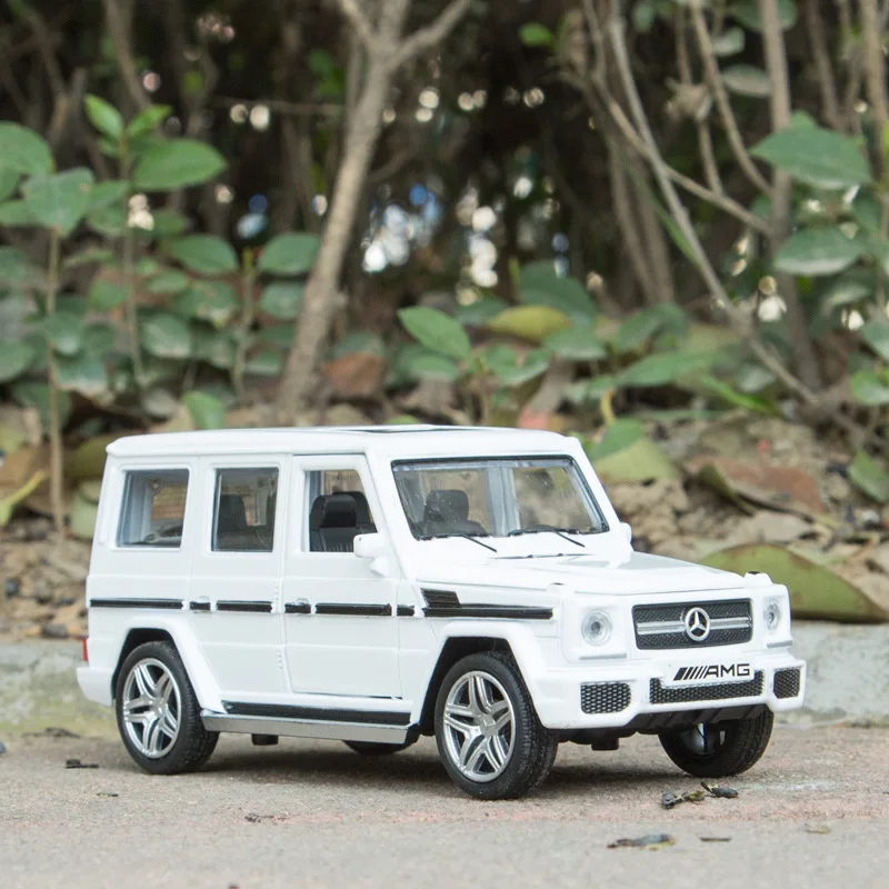 Electric Alloy mkd3 Scale Car Models Die-cast coche carro Toys for Children 1:32 auto Vehicle Benz G65 AMG SUV Jeep | Игрушки и хобби