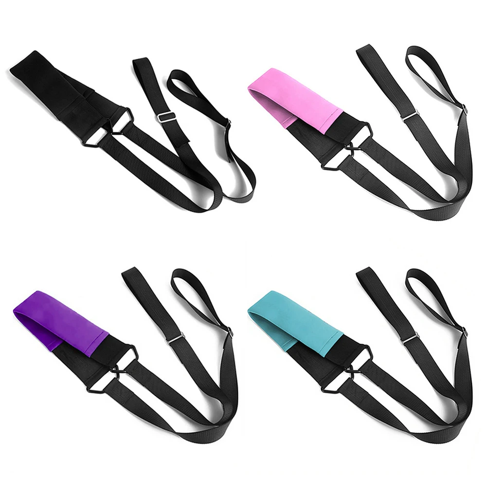 

One-Word Horse Trainer Belt Yoga Ballet Dance Splits Training Ligament Stretcher Elastic Resistance Strap Band Fitness Equipment