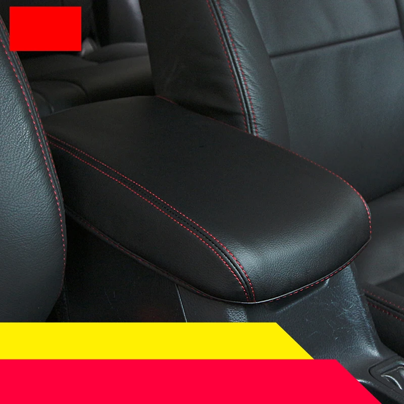 Lsrtw2017 волокна Кожаный чехол для автомобиля с подлокотником для toyota rav4 2012 2013 XA40