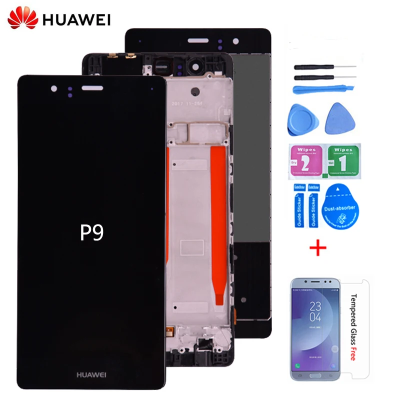 5 2 ''Оригинальный ЖК дисплей для Huawei P9 с сенсорным экраном дигитайзер в сборе