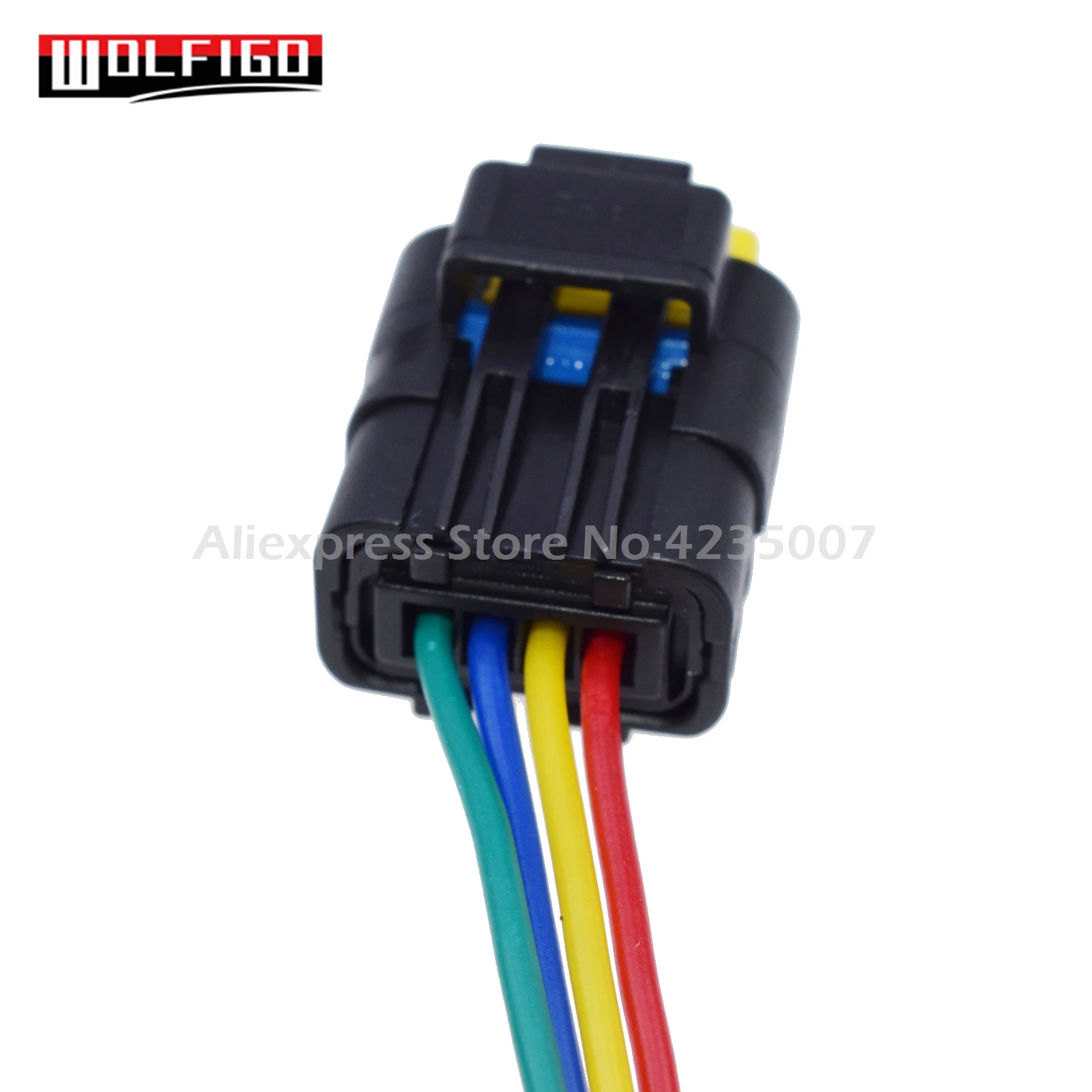 WOLFIGO New Fuel Pump Cable Wire Wiring Harness Plug 4 Pin For Renault MASTER III OPEL 8201348602,172025557R,241105468R