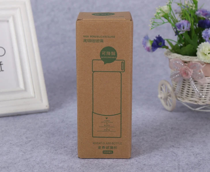 Упаковочная коробка из крафт-бумаги для средств по уходу за кожей упаковочная